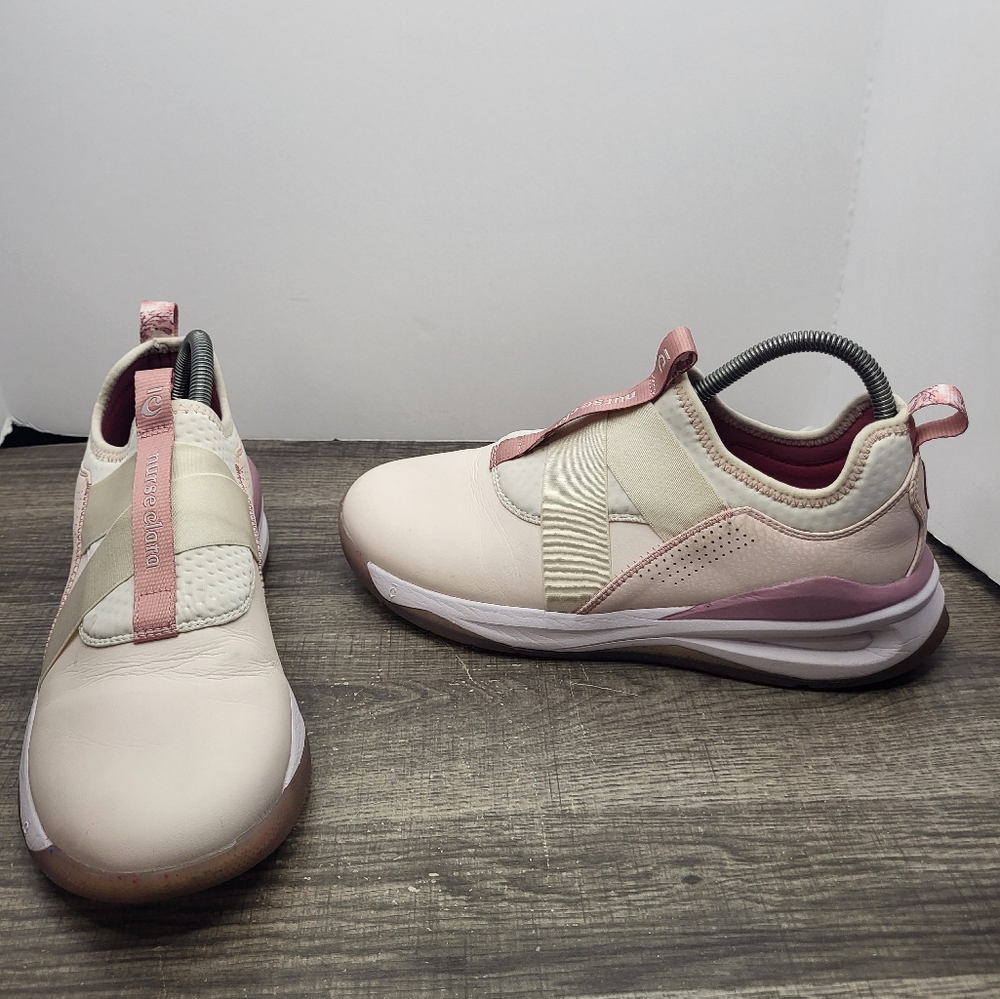 CLOVE Women's Size 10 NURSE CLARA Healthcare Sneakers Light Pink